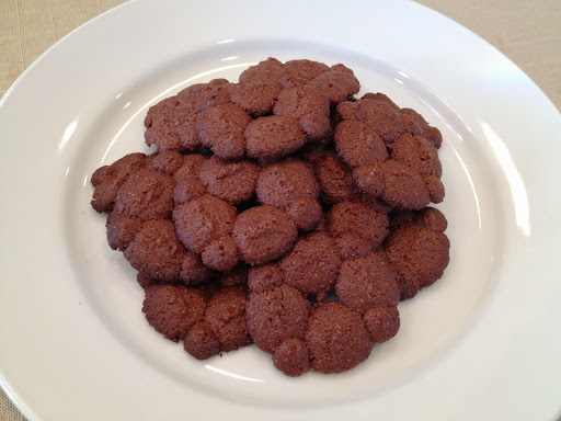 On Christmas Baking and Chocolate Peppermint Spritz Cookies